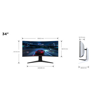 monitor-gaming-curvo-tcl-34r83q-34-wqhd-1ms-170hz-va-regulable-en-altura-blanco-y-negro
