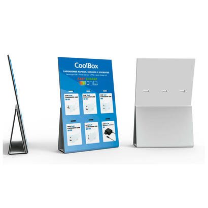 coolbox-pack-18-cargadores-gan-expositor
