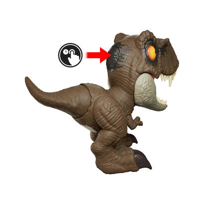 figura-mattel-jurassic-world-roar-command-tyrannosaurus-rex-jcw01 figura-mattel-jurassic-world-roar-command-tyrannosaurus-rex-jcw01
