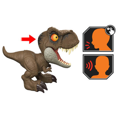 figura-mattel-jurassic-world-roar-command-tyrannosaurus-rex-jcw01 figura-mattel-jurassic-world-roar-command-tyrannosaurus-rex-jcw01
