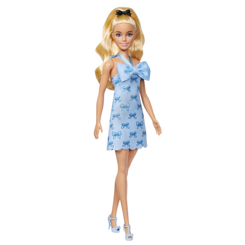 muneca-mattel-barbie-fashionista-blue-bows-hyt93 muneca-mattel-barbie-fashionista-blue-bows-hyt93