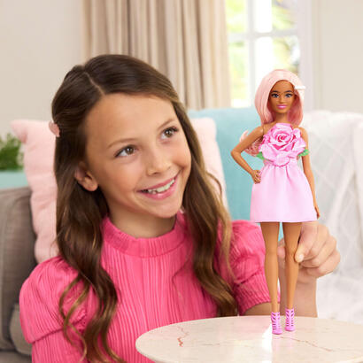 muneca-mattel-barbie-fashionista-muneca-rosa-rose-hyt94