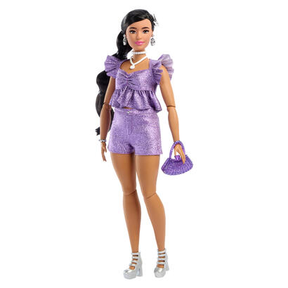 mattel-barbie-deluxe-style-im-violetaten-metallic-outfit-jfp43