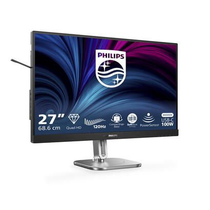 philips-27b2u4601-4000-series-monitor-led-27-2560-x-1440-qhd-120-hz-ips-15001-hdmi-2xdisplayport-usb-c-altavoces-carbon