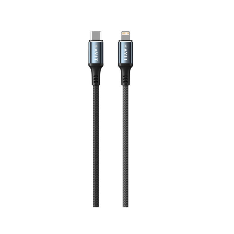 cable-havit-cb6311-usb-tipo-c-a-lightning-1-m-negro cable-havit-cb6311-usb-tipo-c-a-lightning-1-m-negro