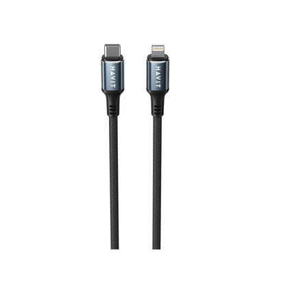 cable-havit-cb6311-usb-tipo-c-a-lightning-1-m-negro