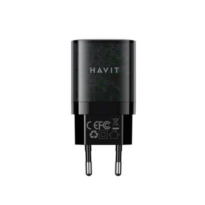 havit-uc303-eu-cargador-de-viaje-gan-de-30-w-y-doble-puerto-negro