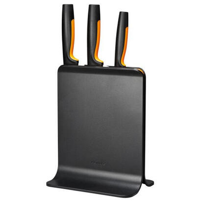 fiskars-1057555-design-messerblock-con-3-messern