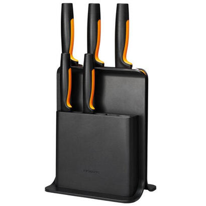 fiskars-1057554-design-messerblock-con-5-messern