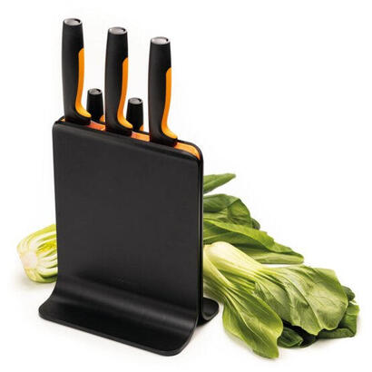 fiskars-1057554-design-messerblock-con-5-messern