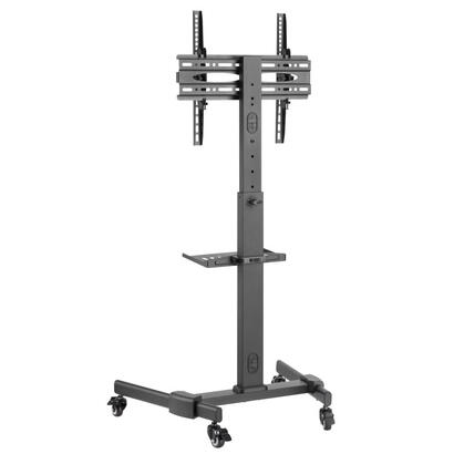 techly-floor-trolley-with-shelf-for-lcd-led-plasma-tv-32-55inch