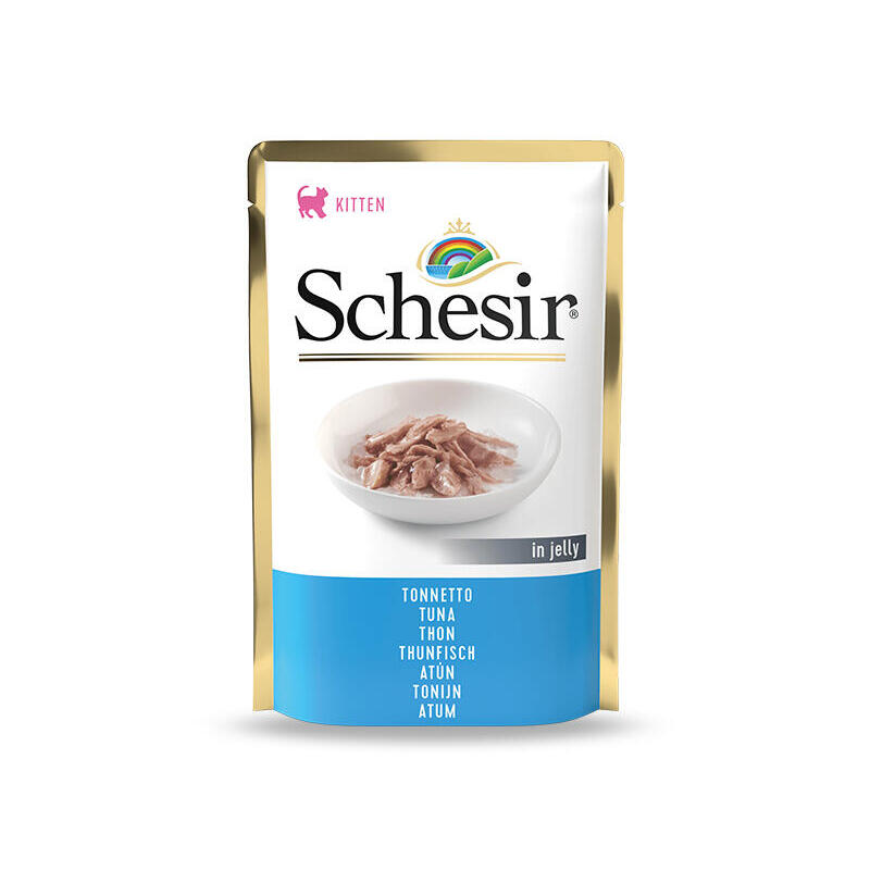 schesir-tuna-in-jelly-wet-food-for-kittens-85g schesir-tuna-in-jelly-wet-food-for-kittens-85g