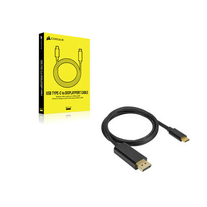cable-corsair-usb-c-to-displayport-100cm-black
