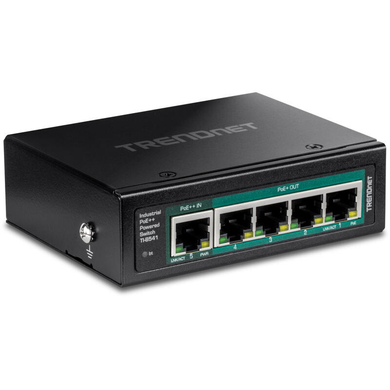 trendnet-ti-b541-switch-no-administrado-gigabit-ethernet-101001000-energia-sobre-ethernet-poe-negro