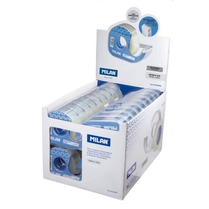 milan-expositor-de-36-cintas-adhesivas-transparentes-con-dispensador-medidas-19mm-x-33m-transparente-brillante