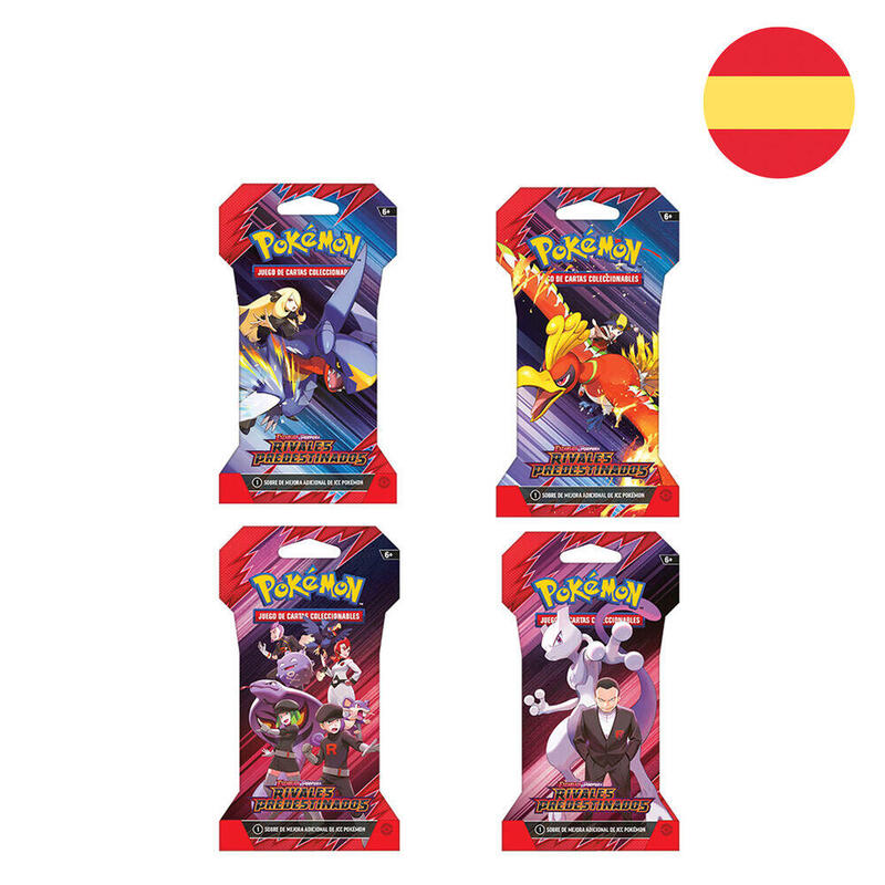 pack-de-24-unidades-sobre-juego-cartas-coleccionables-sleeved-booster-rivales-predestinados-pokemon-surtido