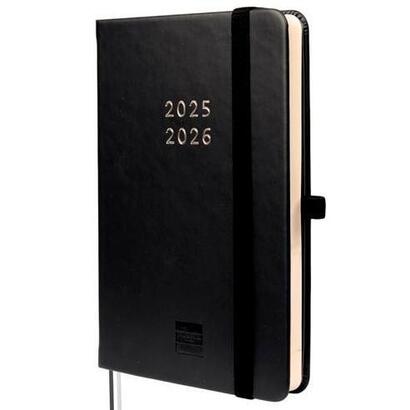 finocam-agenda-minimal-18-meses-m3-svh-cierre-cgoma-tapa-dura-negro-2025-2026