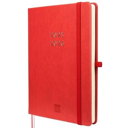 finocam-agenda-minimal-18-meses-m5-svh-cierre-cgoma-tapa-dura-rojo-2025-2026