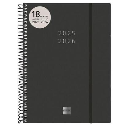 finocam-agenda-espiral-18-meses-e10-svh-cierre-cgoma-tapa-pp-negro-2025-2026
