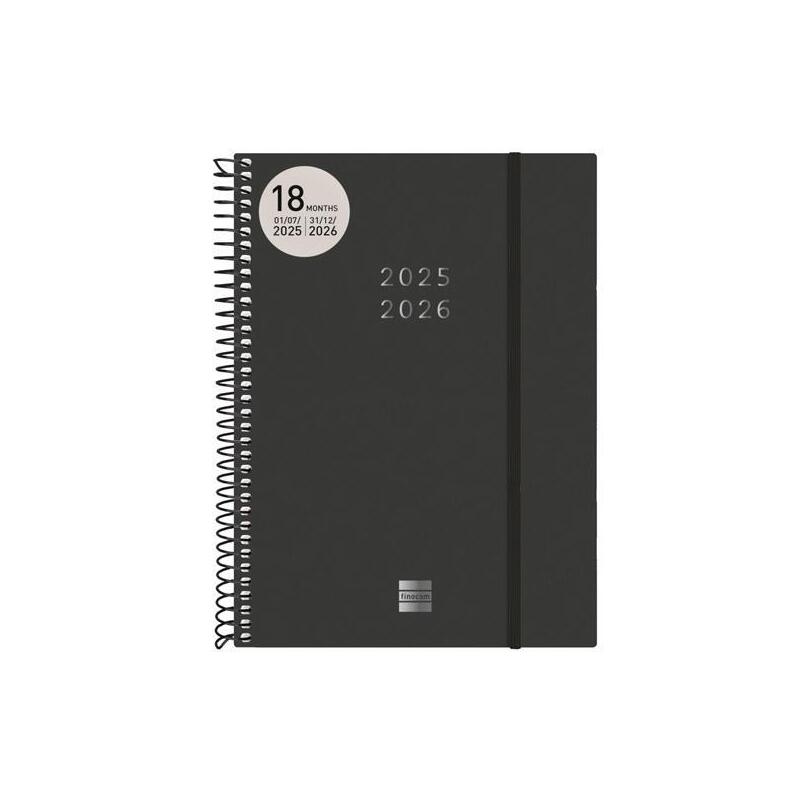finocam-agenda-espiral-18-meses-e10-svh-cierre-cgoma-tapa-pp-negro-2025-2026