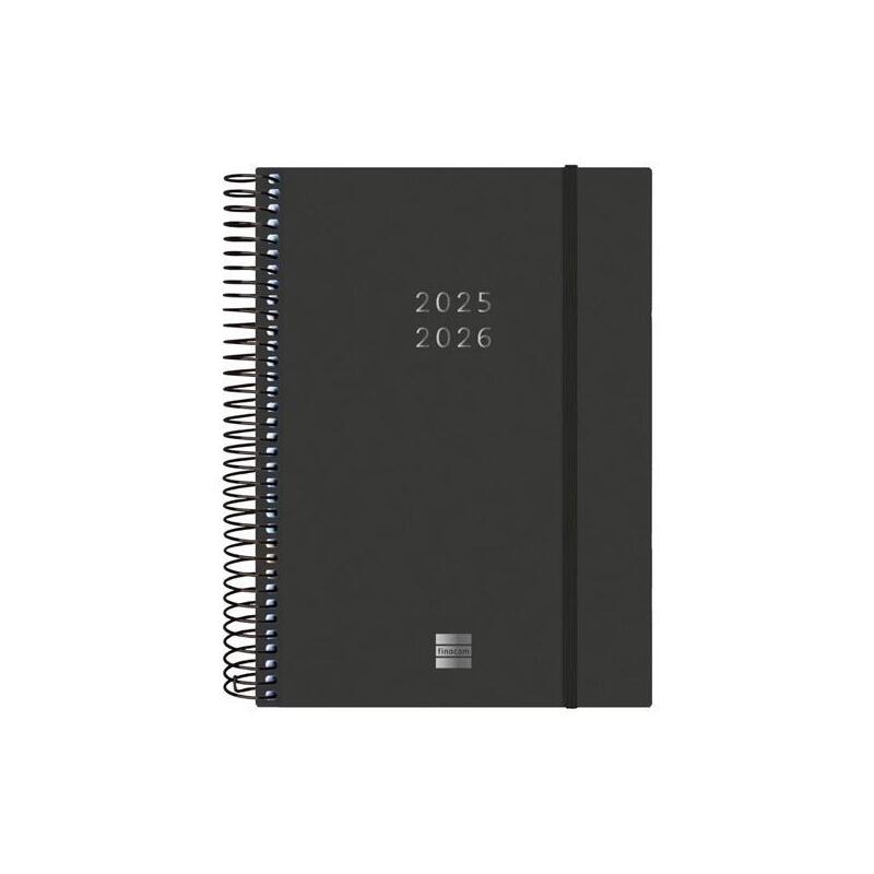 finocam-agenda-espiral-18-meses-e10-2dp-cierre-cgoma-tapa-pp-negro-2025-2026
