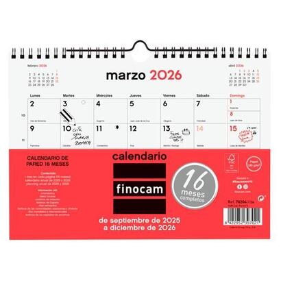 finocam-calendario-de-pared-16-meses-s-210x150mm-mv-neutro-2025-2026