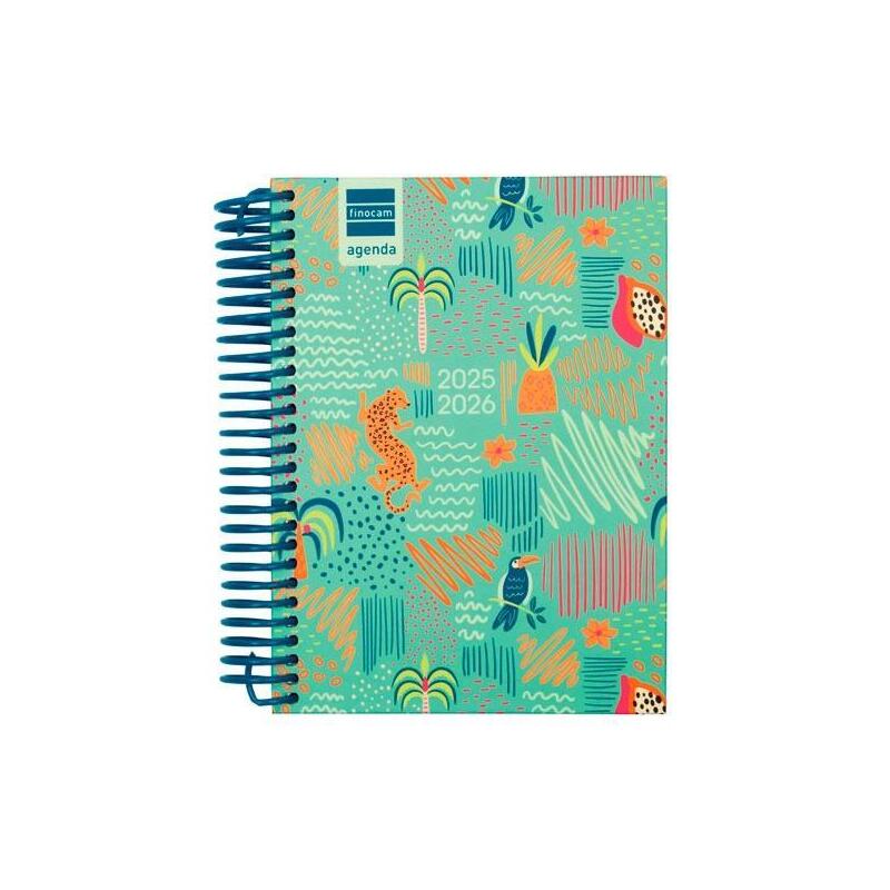 finocam-agenda-diva-para-estudiantes-espiral-8-1dp-selva-2025-2026