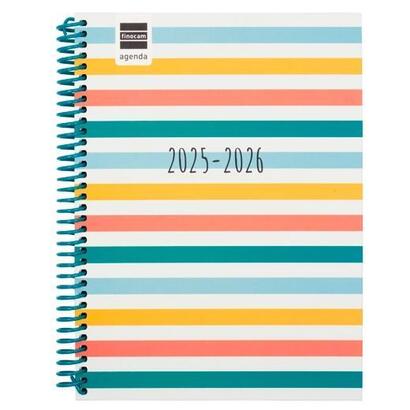 finocam-agenda-diva-para-estudiantes-espiral-4-svh-colors-2025-2026