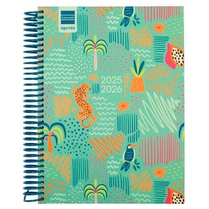 finocam-agenda-diva-para-estudiantes-espiral-4-1dp-selva-2025-2026