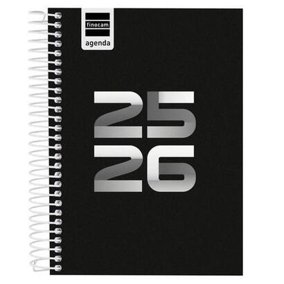 finocam-agenda-cool-para-estudiantes-espiral-8-1dp-negro-2025-2026