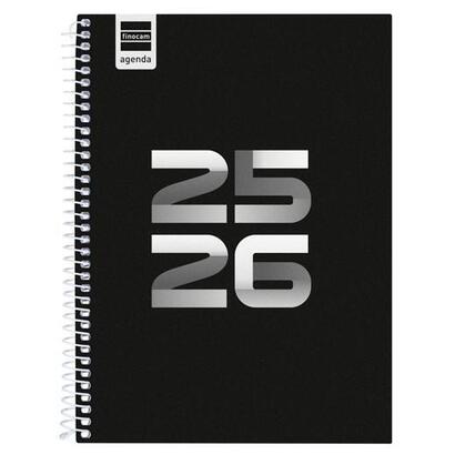 finocam-agenda-cool-para-estudiantes-espiral-4-svh-negro-2025-2026