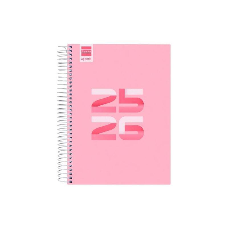 finocam-agenda-cool-para-estudiantes-espiral-4-1dp-rosa-2025-2026