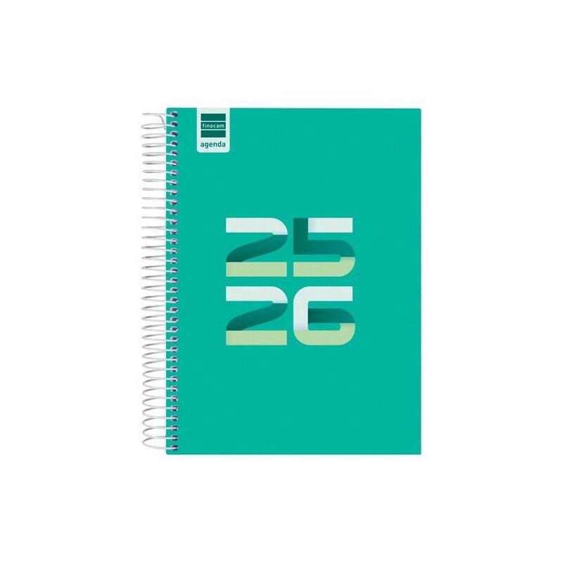 finocam-agenda-cool-para-estudiantes-espiral-4-1dp-verde-2025-2026