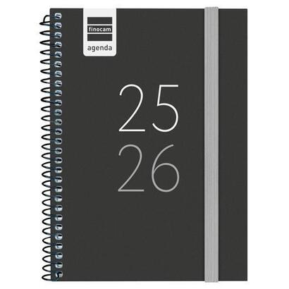 finocam-agenda-secundaria-para-estudiantes-espiral-4-svh-negro-2025-2026