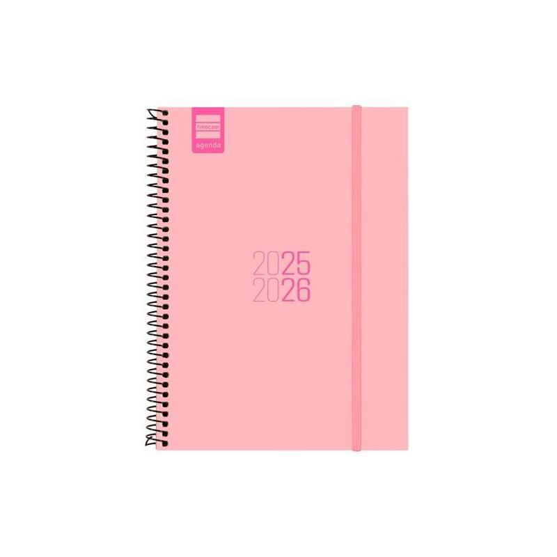 finocam-agenda-para-estudiantes-espiral-e10-155x212mm-svh-rosa-2025-2026