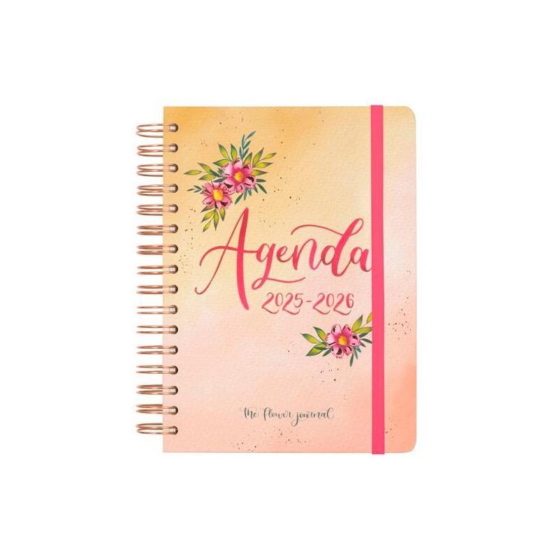 finocam-agenda-the-flower-journal-espiral-doble-e10-155x212mm-1dp-tapa-dura-rosa-2025-2026