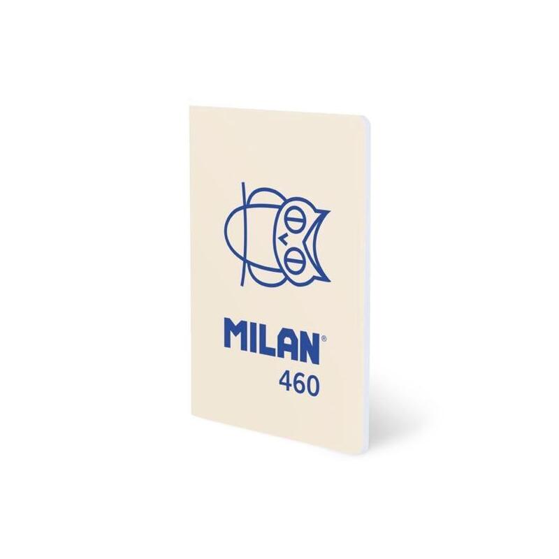 pack-de-6-unidades-milan-libreta-grapada-a5-24h-papel-blanco-95gr-liso-coleccion-460-since-1918-beige