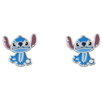 pendientes-stitch-disney-plata