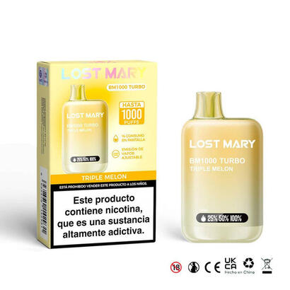 pack-de-10-unidades-lost-mary-bm1000-turbo-2-triple-melon