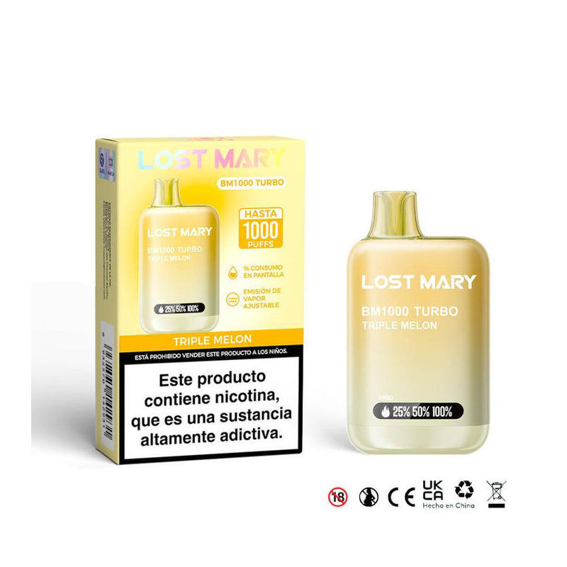 pack-de-10-unidades-lost-mary-bm1000-turbo-2-triple-melon