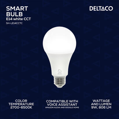 deltaco-smart-home-sh-le27cctc-led-bulb-e27-9w-wifi-adjustable-2700k-6500k