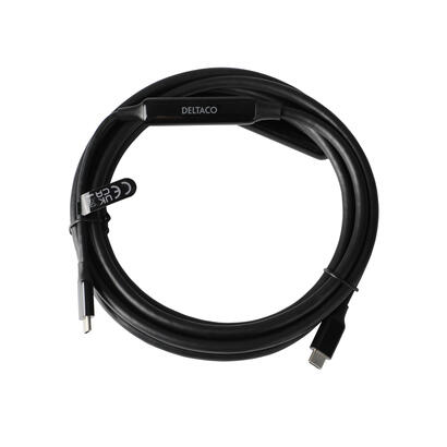 deltaco-usb-c-zu-usb-c-active-kabel-3m-3a-schwarz