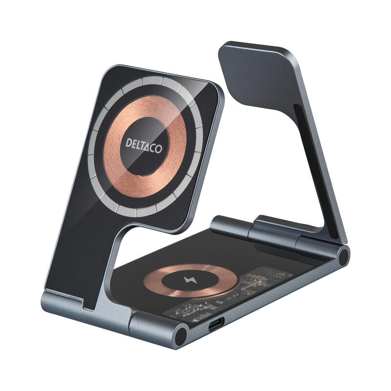 deltaco-3-in-1-wireless-charger-18w-faltbar deltaco-3-in-1-wireless-charger-18w-faltbar