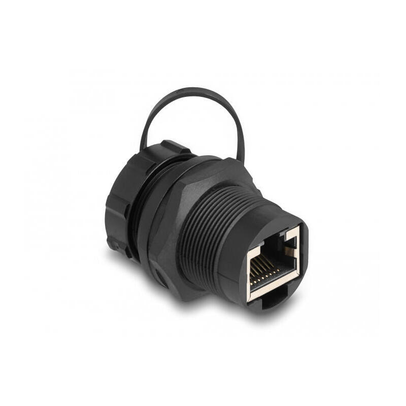 delock-87246-acoplador-rj45-cat6a-con-tapa-de-sellado-ip67-resistente-al-polvo-y-al-agua