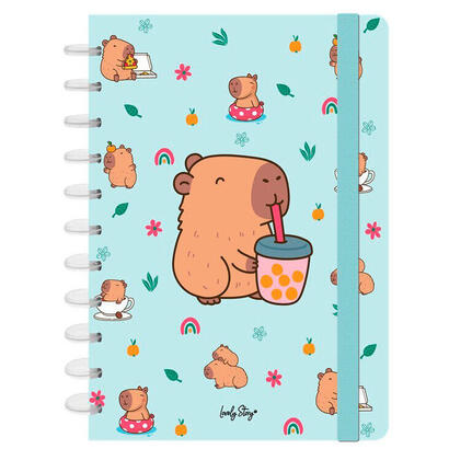 cuaderno-a4-bubble-tea-capibara