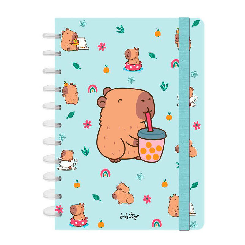 cuaderno-a4-bubble-tea-capibara