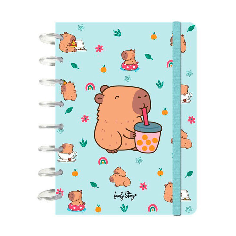 cuaderno-a5-bubble-tea-capibara