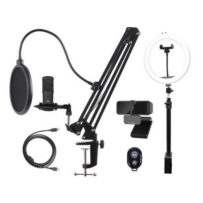 deltaco-streaming-kit-mikro-lichtring-stnder-ua
