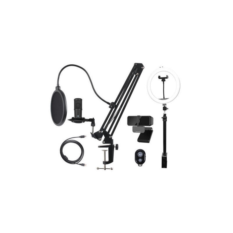 deltaco-streaming-kit-mikro-lichtring-stnder-ua