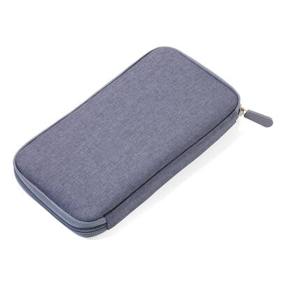 troika-safe-flight-bolso-para-documentos-gris-poliester